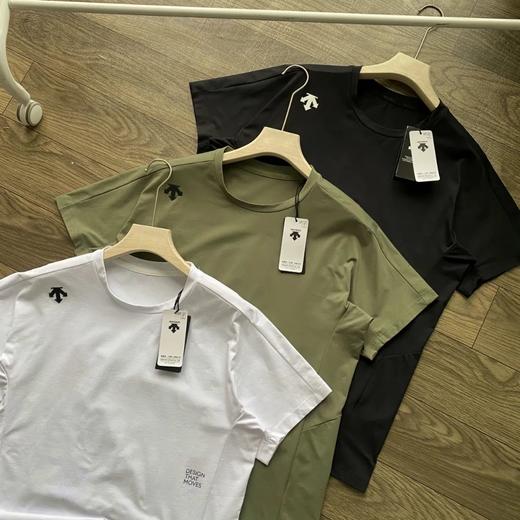 迪桑特TRAINING系列综训训练运动健身男士短袖针织衫 商品图4