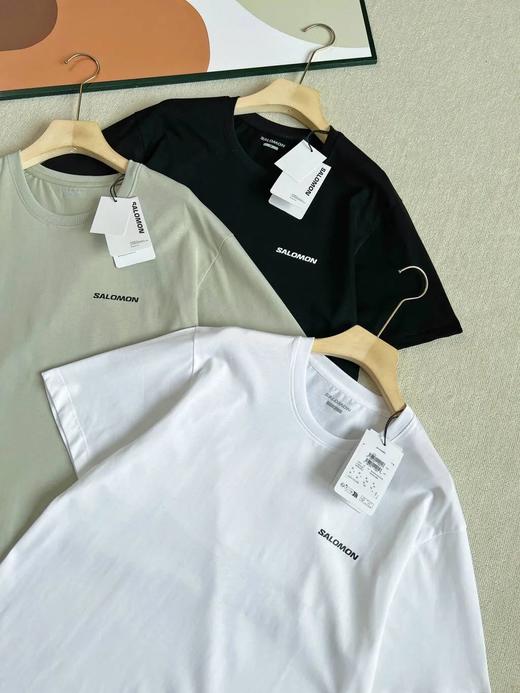 萨洛蒙情侣款户外冷感舒适圆领短袖T恤 商品图1