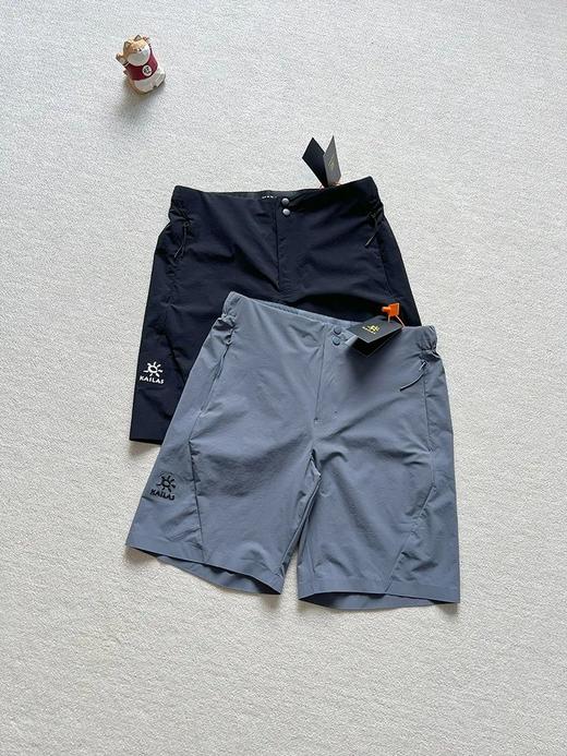 凯乐石男子休闲速干梭织运动刺绣五分短裤 商品图0