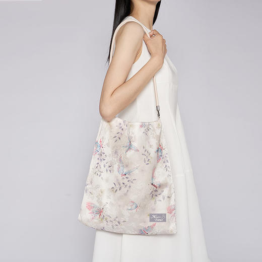 物兮物 博物志系列 蝴蝶印花 单肩包 商品图1