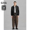 GXG男装   行政真皮皮衣夹克男外套   冬季热卖G24X124008 商品缩略图1
