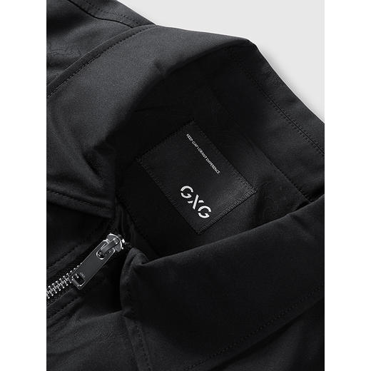 GXG男装 暗纹后背字母飞行员夹克翻领外套  冬季热卖 商品图2