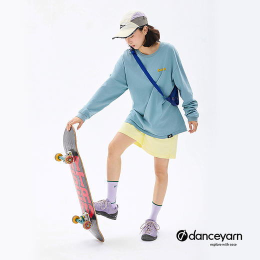 danceyarn H313轻量中筒美丽诺羊毛轻装徒步袜单日徒步干爽透气防异味 商品图4