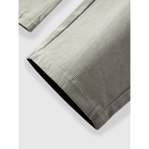 GXG男装 灯芯绒针织休闲裤通勤透气西装裤简约长裤 2025春季热卖 商品图4