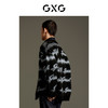 GXG男装  黑色提花撞色潮流毛衣针织开衫外套 热卖毛衫GEX13013853 商品缩略图3