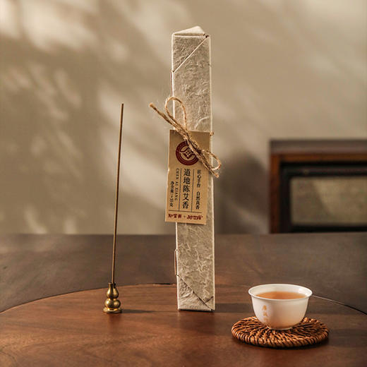 【非遗好物】知宝斋道地陈艾香9年陈天然陈艾线香 商品图0