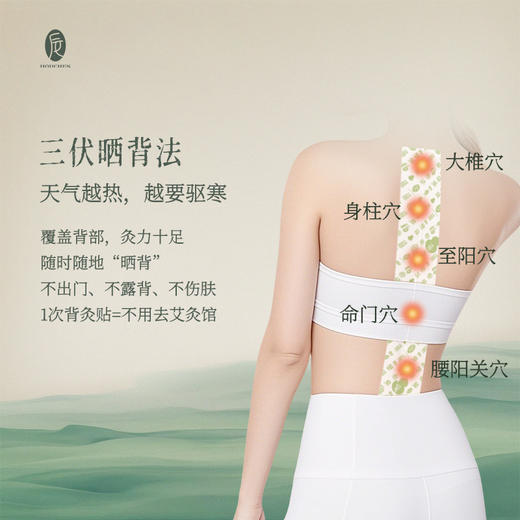 背灸贴4贴/盒后辰 商品图1