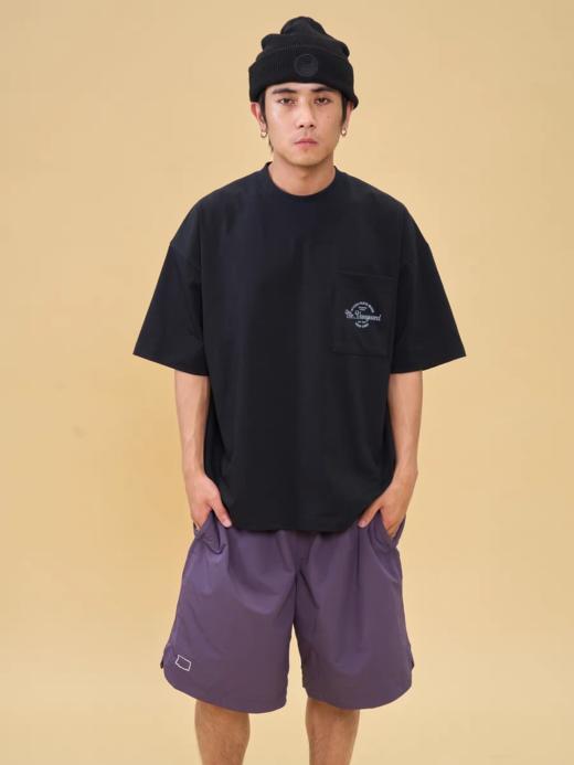 GYOZA PASTA/GP25AW-C046/印花标语口袋短袖T恤 商品图4