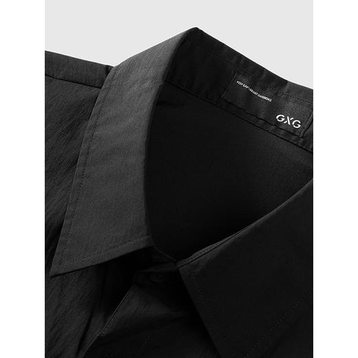 GXG男装 渐变条纹设计时尚休闲衬衫通勤潮流男外套 2025春季热卖 商品图2