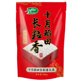 十月稻田  长粒香米  500g