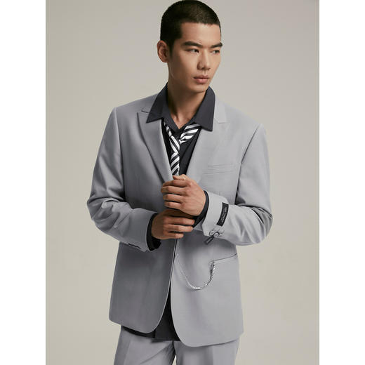 GXG男装   含羊毛商务休闲西装男士正装 24年秋G24X133005 商品图4