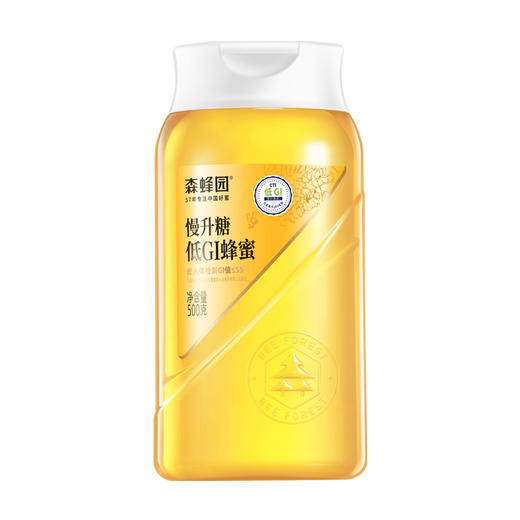 森蜂园低GI蜂蜜500g（扁扁瓶） 商品图1
