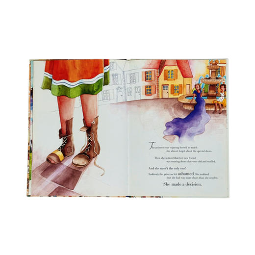 The Princess of Shoes 3岁+日常生活关于公主的皇室故事英文绘本 商品图4