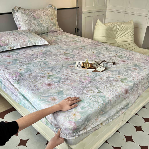 自然醒50支莱赛尔床笠三件套HS 商品图10