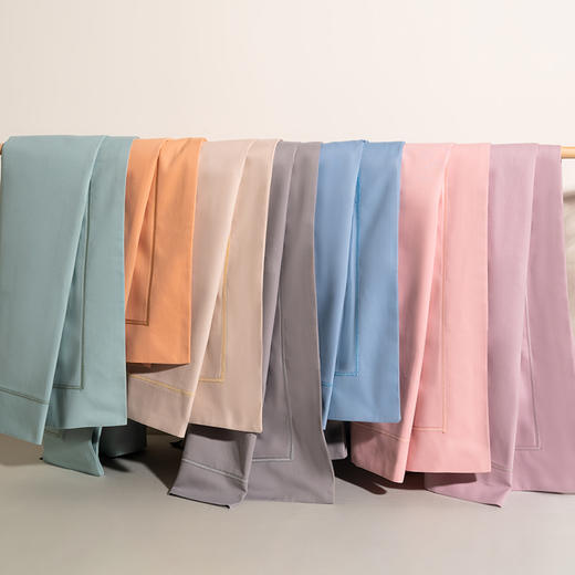 自然醒100支全棉磨毛纯色轻奢宽边枕头套枕芯内胆套HS 商品图13