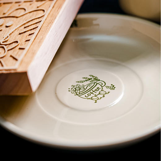 甲马系列陶瓷杯碟套装 商品图3