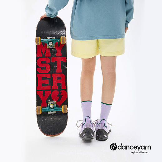 danceyarn H313轻量中筒美丽诺羊毛轻装徒步袜单日徒步干爽透气防异味 商品图5