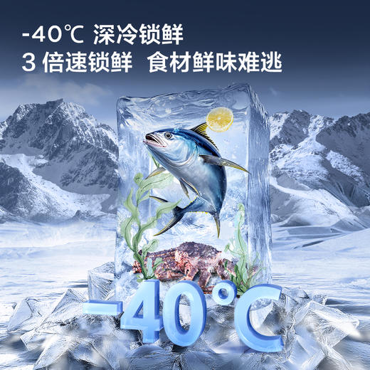 TCL 411升十字对开四开门超窄超薄零嵌入式精致小户型底部散热电冰箱R411T7-UQ 商品图6