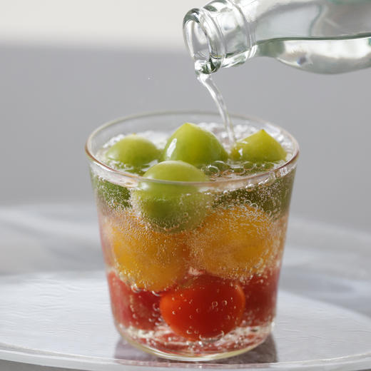 「中国 覃钰玲」 玻璃杯 盘 彩色 夏日清凉感 商品图1