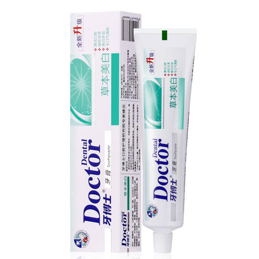 牙博士草本美白牙膏180g 商品图4