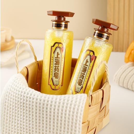 心选丨上海药皂320g液体硫磺皂洗发水除螨沐浴露洗头洗澡全家适用 商品图3