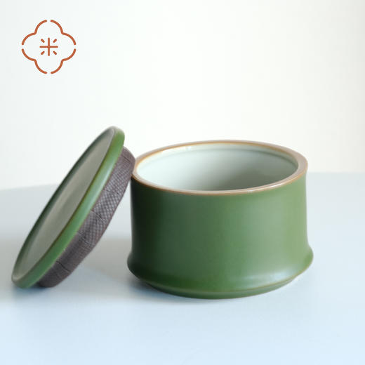 米马杂货 “竹报平安” 防潮避光 陶瓷茶叶罐 一枚一枚叠起来 商品图3