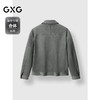 GXG男装 灰色仿麂皮毛户外口袋设计保暖夹克外套 2024冬季热卖 商品缩略图1