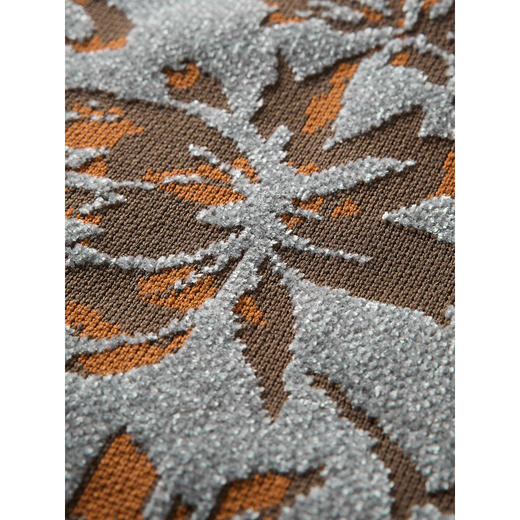 GXG男装  灰色花卉提花线衫雪尼尔毛衣 热卖毛衣G24X204029 商品图3