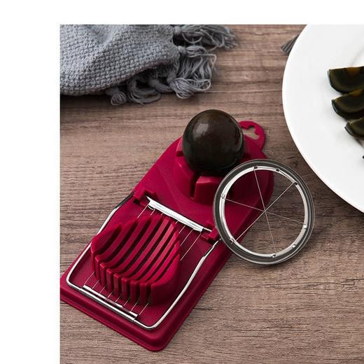 【轻松切蛋！毫不费力】鸡蛋切片器家用不锈钢切蛋器松花蛋切皮蛋切鸡蛋分割器切蛋器。ry 商品图4