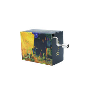 58131 梵高 音乐盒 "夜间咖啡厅" "Flower Waltz"花之圆舞曲