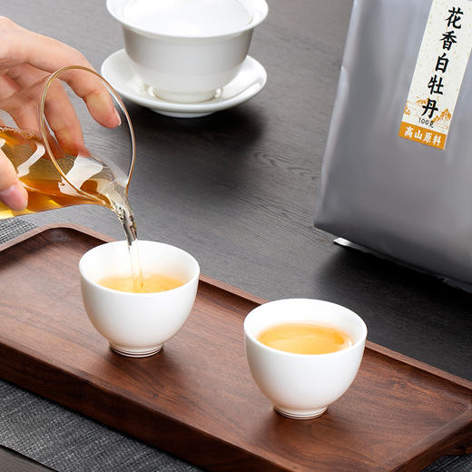 品政韵（原添寿白茶）丨花香白牡丹 政和白茶 一级 2025年  100g 袋装 花香鲜甜 自饮首选 商品图3