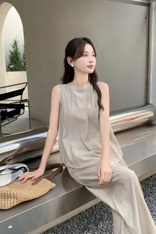 ESTELLICA 休闲气质小众设计无袖套装 20598 商品图2