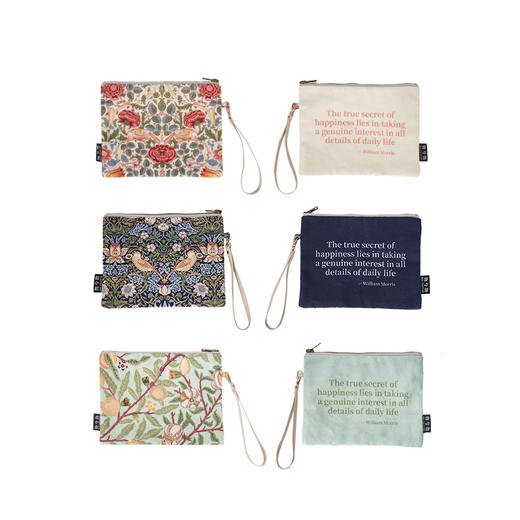 V&A 博物馆 工艺美术系列 石榴收纳包 草莓小偷收纳包 玫瑰收纳包 商品图4