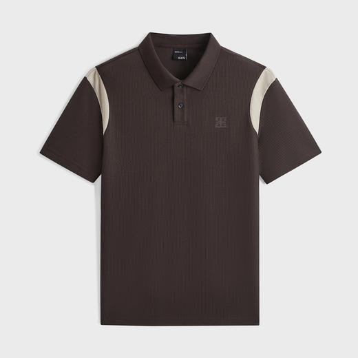 GXG男装 肩部撞色拼接polo衫男 夏热卖G24X242045 商品图4
