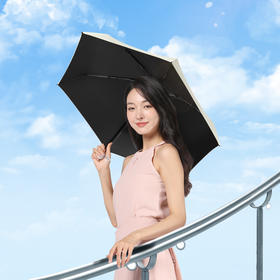 【超轻口袋伞】FIYU口袋太阳伞 晴雨两用 有效防晒/抗风  A-2142