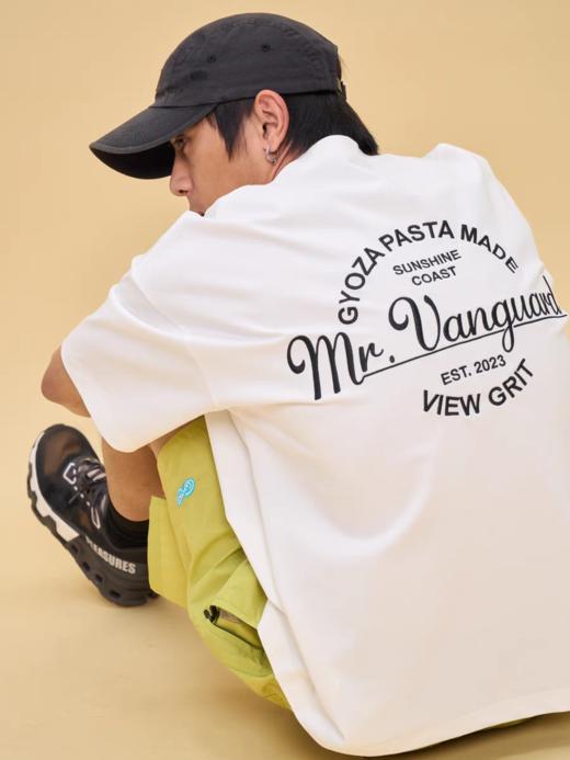 GYOZA PASTA/GP25AW-C046/印花标语口袋短袖T恤 商品图3