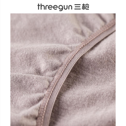 Threegun三枪 舒肤棉女士三角裤-49027B011 商品图5