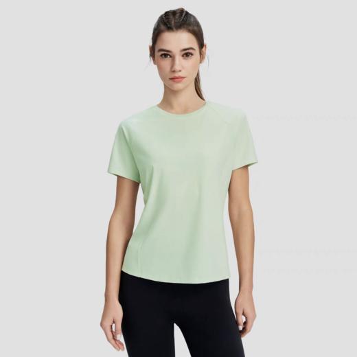 点此购买 迪桑特夏季女款圆领修身短袖T恤 qk 321202 商品图9