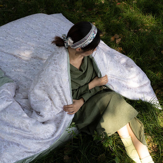 自然醒60支进口莱赛尔兰精天丝数码印花四件套HS 商品图7