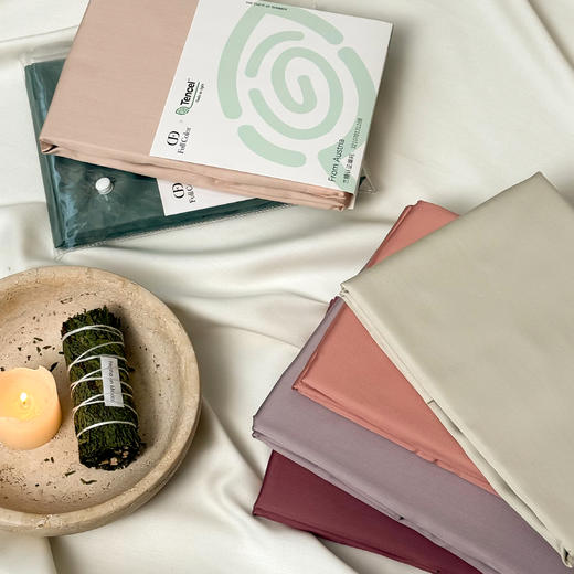 自然醒60支兰精天丝纯色单品床单HS 商品图11