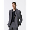 GXG男装  灰色羊毛混纺商务西装男正装 24年秋G24X133009 商品缩略图3
