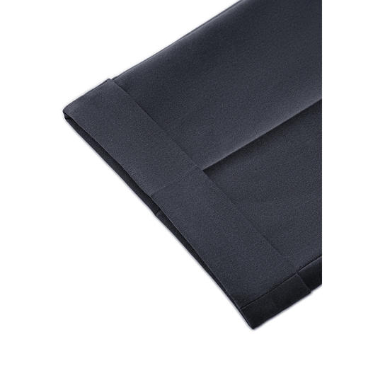 GXG男装 灰蓝色垂感宽松直筒套西西裤 24年秋G24X143006 商品图3