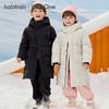 巴拉巴拉儿童羽绒服中长款冬加厚外套男女童连帽亲子装防风防泼水 商品缩略图0