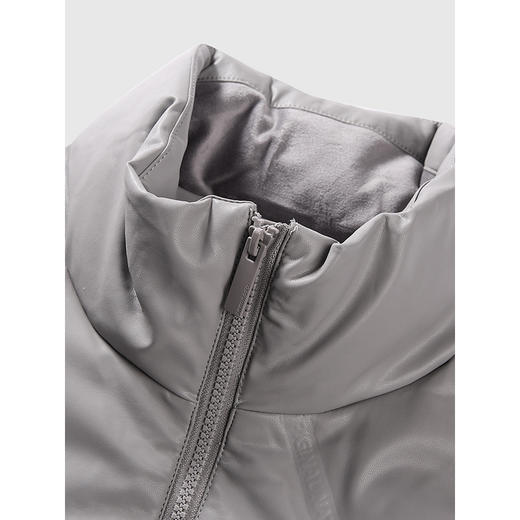 GXG男装 字母压印pu皮面包服男通勤保暖潮流羽绒服 2024冬季热卖 商品图2