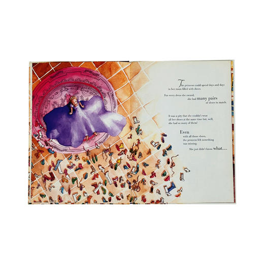 The Princess of Shoes 3岁+日常生活关于公主的皇室故事英文绘本 商品图2