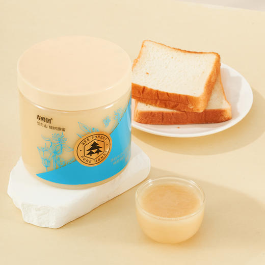 森蜂园椴树原蜜1000g蜂蜜农家土蜂蜜椴树结晶蜜雪蜜 商品图5