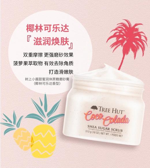 树上小屋甜蜜磨砂膏椰林可乐达510g 商品图1