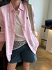 【高品质私服】【RL粉色宽松亚麻衬衫】100%优质亚麻，宽松H版型，适合各种身材G1430-CC【无标出货 介意慎拍】 商品缩略图3