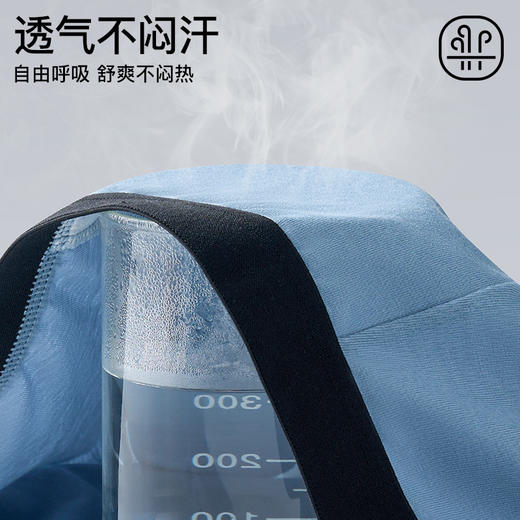 【热卖推荐】I'd爱帝男士内裤透气棉弹力平角裤4条装 商品图3