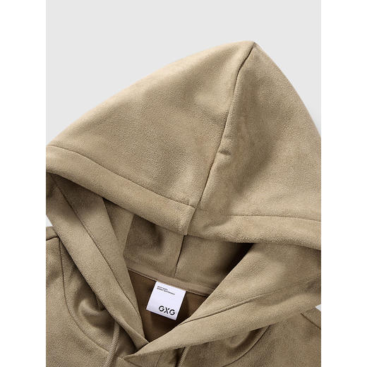 GXG男装 连帽卫衣字母印花长袖上衣 2025春季热卖 商品图2